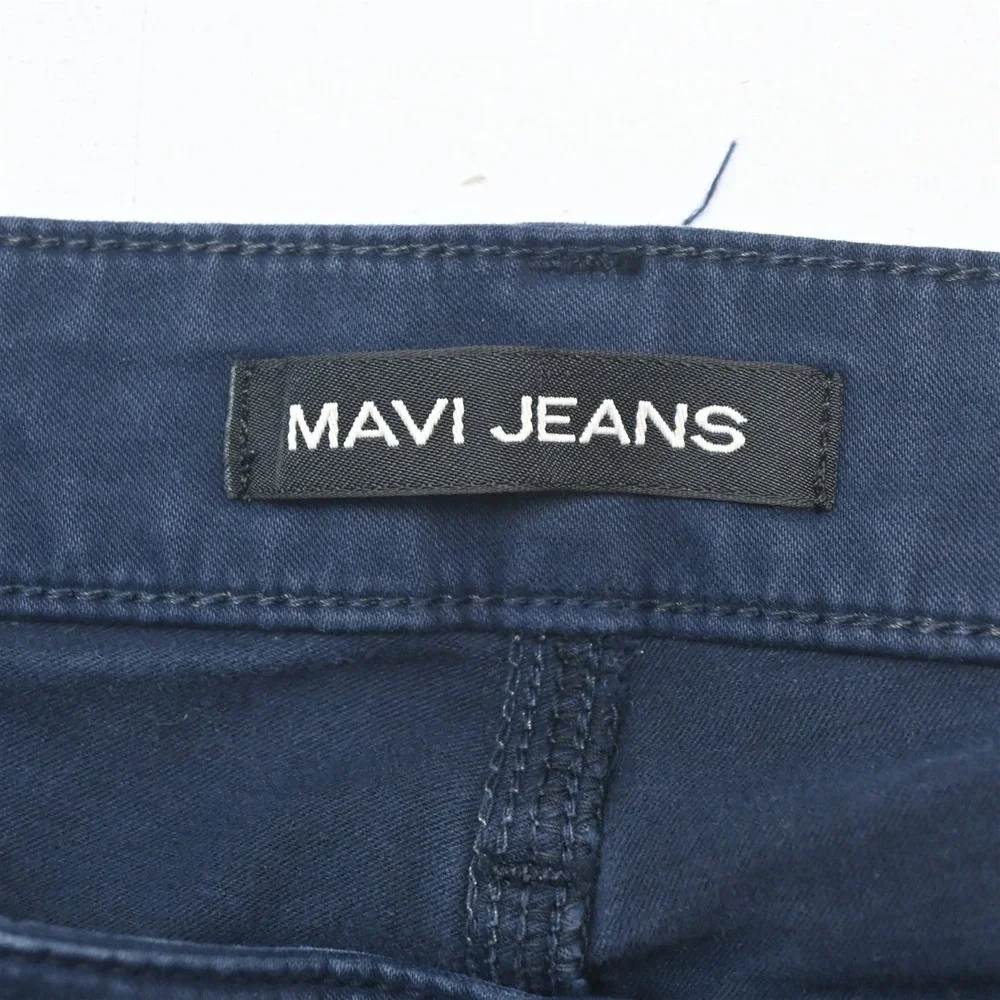 Mavi Jeans 38x32 Blue Brushed Stretch Jake Slim Mens Jeans